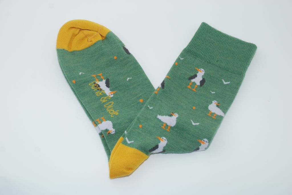 Doris & Dude Merino Socks Möwe