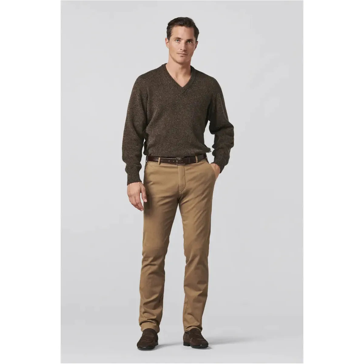 MEYER HOSEN Stretch Leather Belt