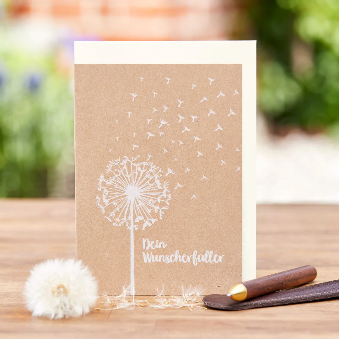 Die Stadtgärtner Grußkarte - Dein Wunscherfüller
