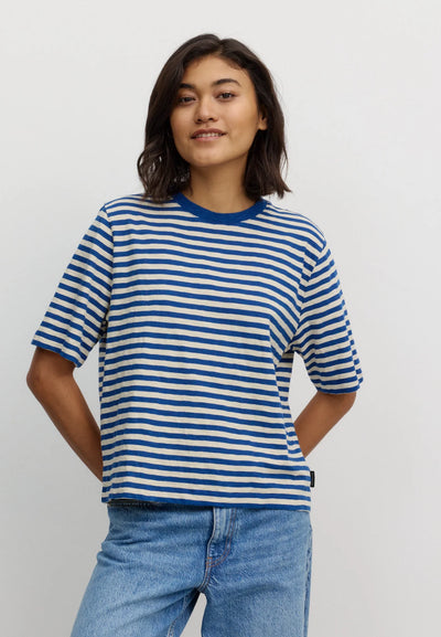 RECOLUTION Woman T-Shirt AZOLLA STRIPES