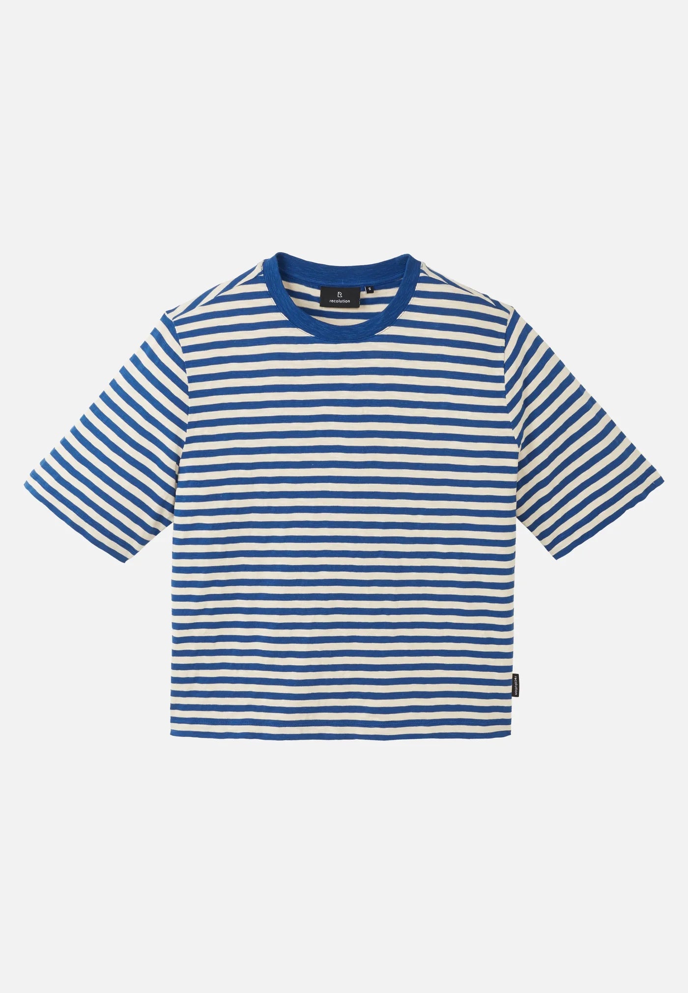 RECOLUTION Woman T-Shirt AZOLLA STRIPES