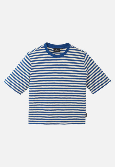 RECOLUTION Woman T-Shirt AZOLLA STRIPES