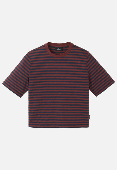 RECOLUTION Woman T-Shirt AZOLLA STRIPES