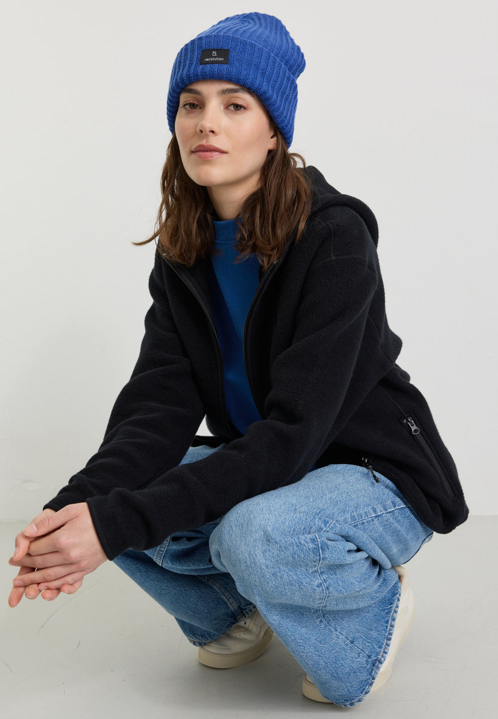 RECOLUTION Sweatjacke ALTHENIA