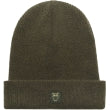Knowledge Cotton Organic rib wool beanie - GOTS