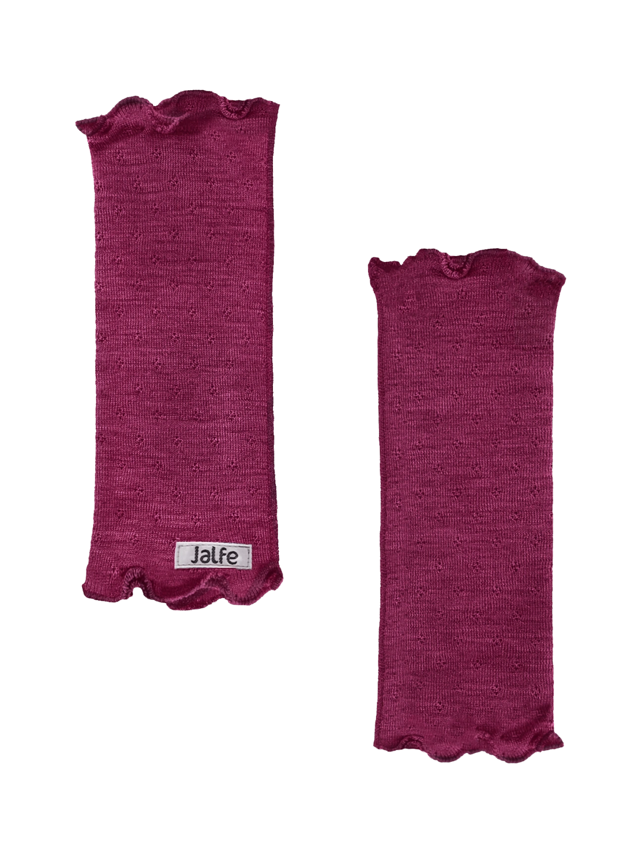 Jalfe Wrist warmers wool eyelet