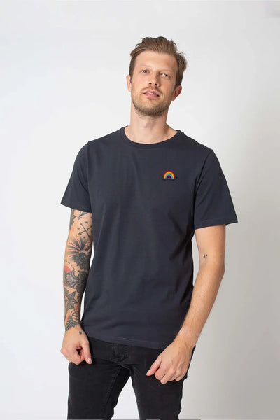 Zerum Julian Men-T-Shirt Funny Rainbow
