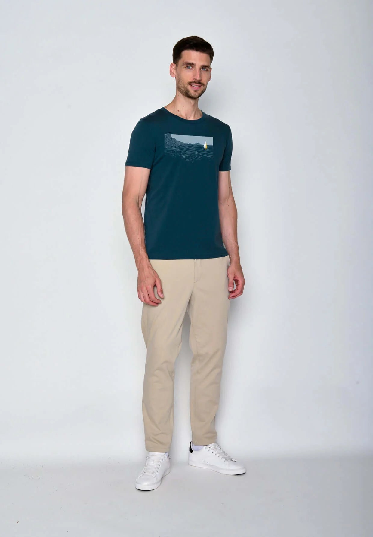 GREENBOMB Natural Cliffsail (T-Shirt, GOTS)