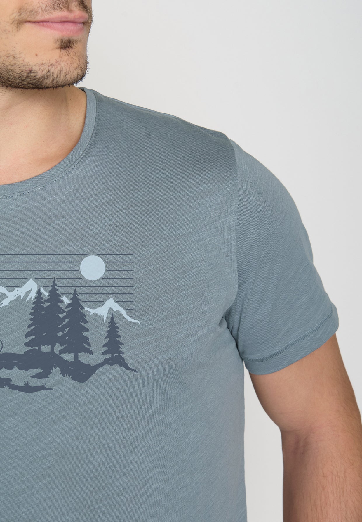Greenbomb Bike Mountain Pines (Spice T-Shirt)