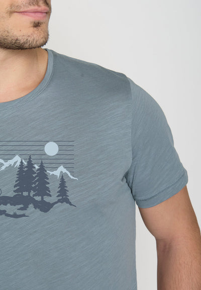 Greenbomb Bike Mountain Pines (Spice T-Shirt)