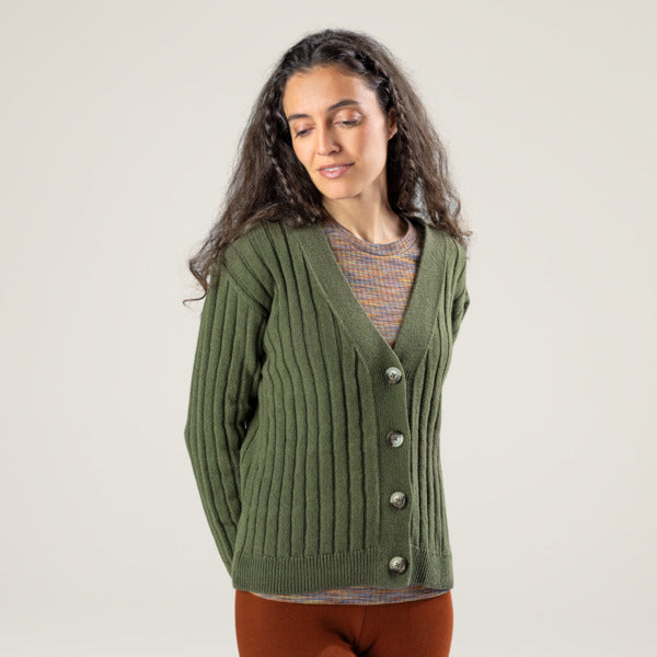 Living Crafts - Damen Strickjacke Pirala