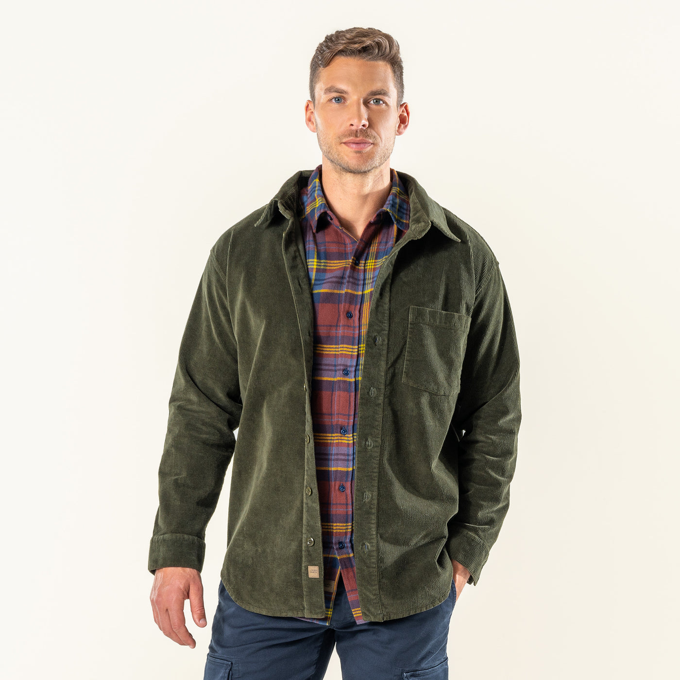 Living Crafts - Herren Overshirt