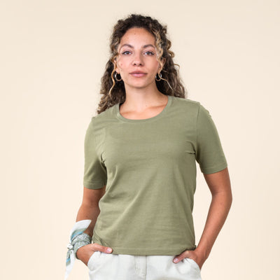LIVING CRAFTS GOTS Damen T-Shirts Tabera