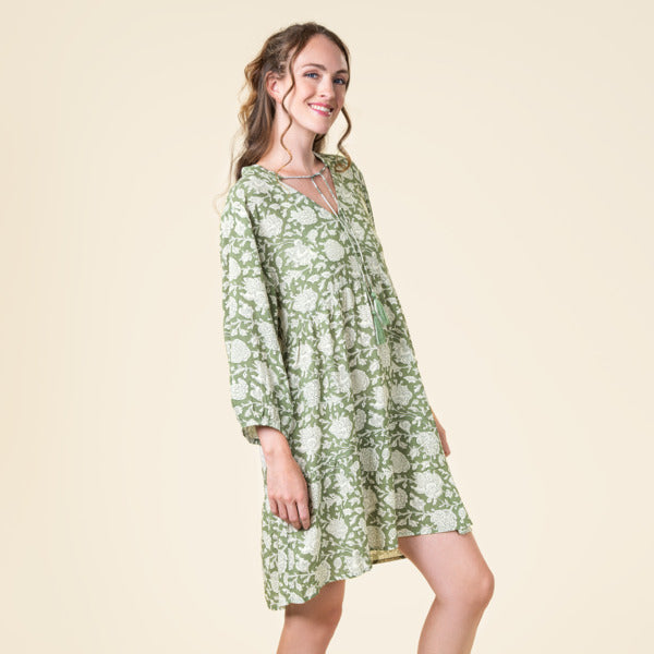 Living Crafts - Damen Kleid Thymiane