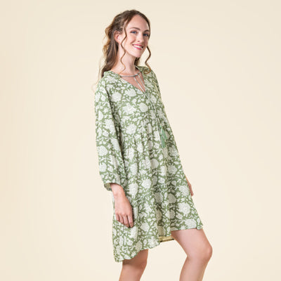 Living Crafts - Damen Kleid Thymiane