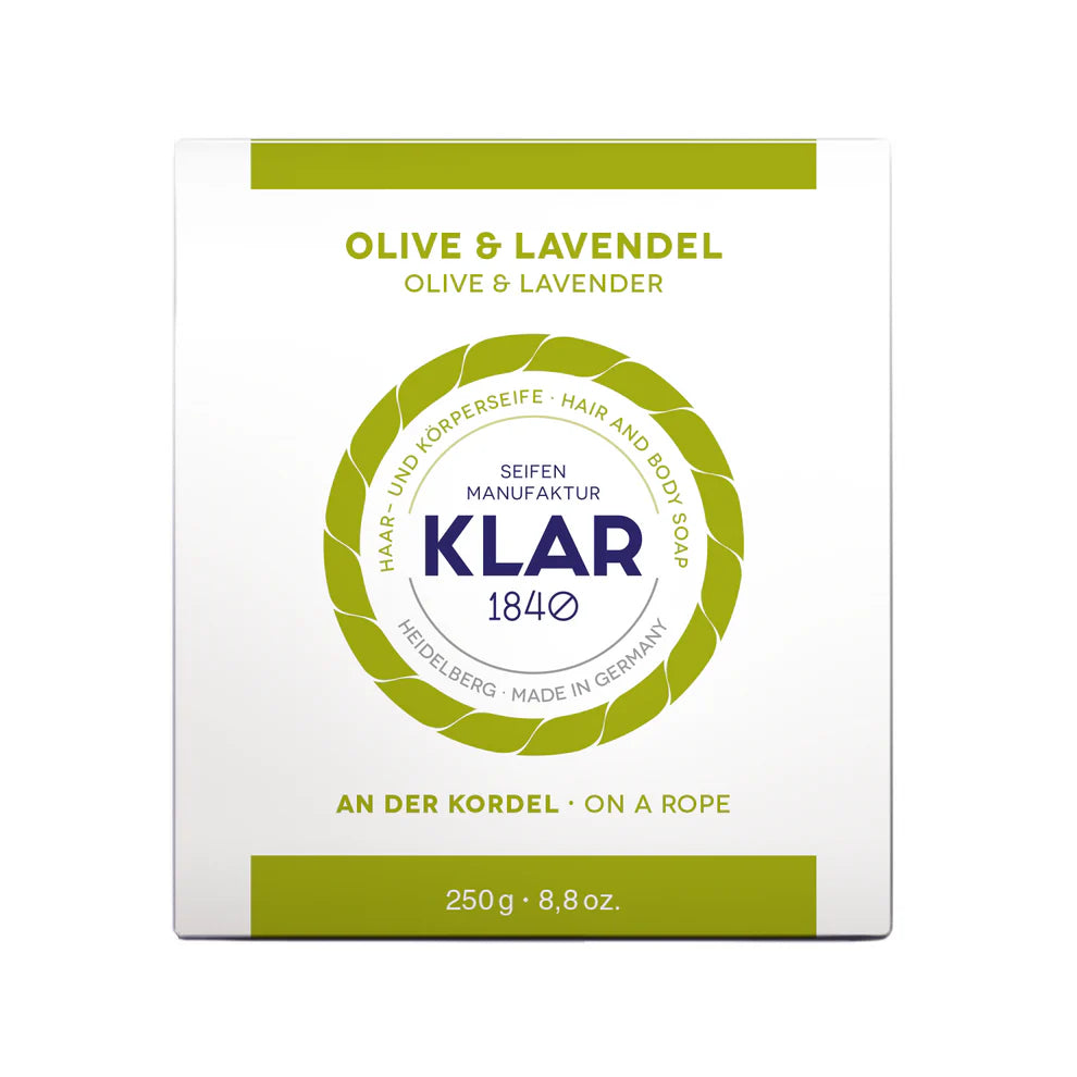 Klars Haar-Körperseife/Olive Lavendel / 250g