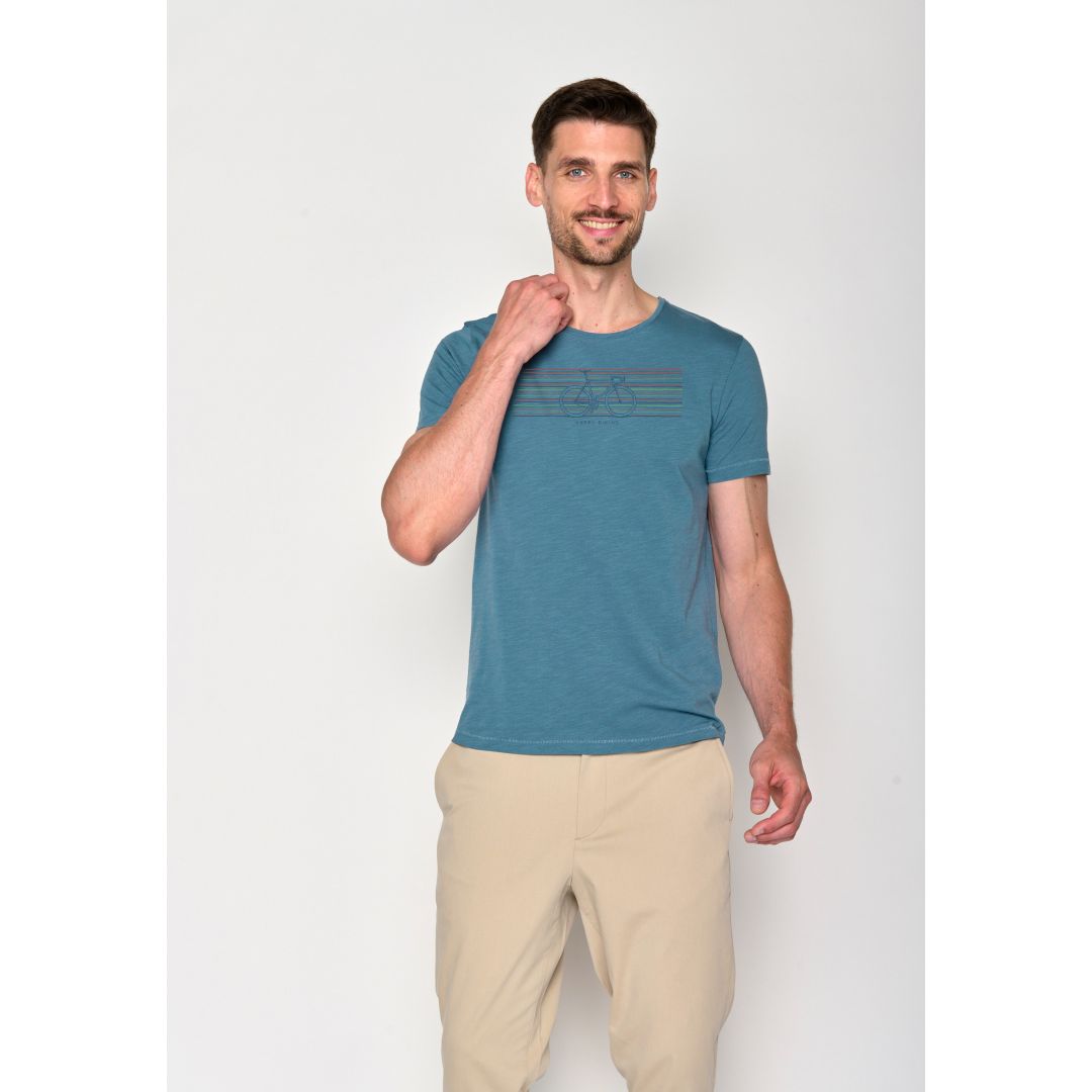 GREENBOMB BIKE HAPPY T-SHIRT