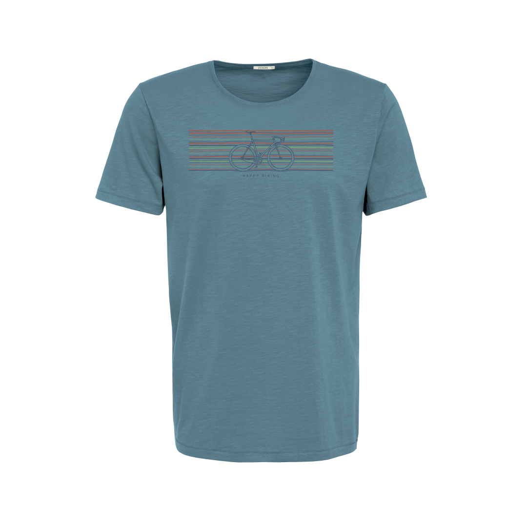 GREENBOMB BIKE HAPPY T-SHIRT