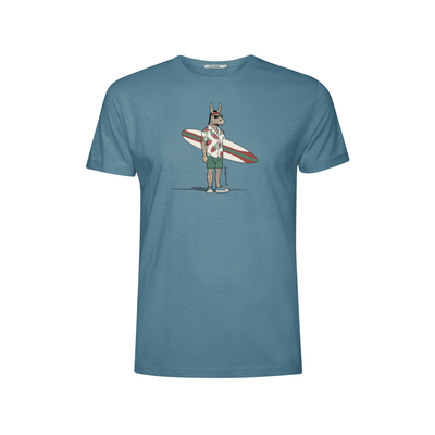 GREENBOMB ANIMAL DONKEY SURF T-SHIRT