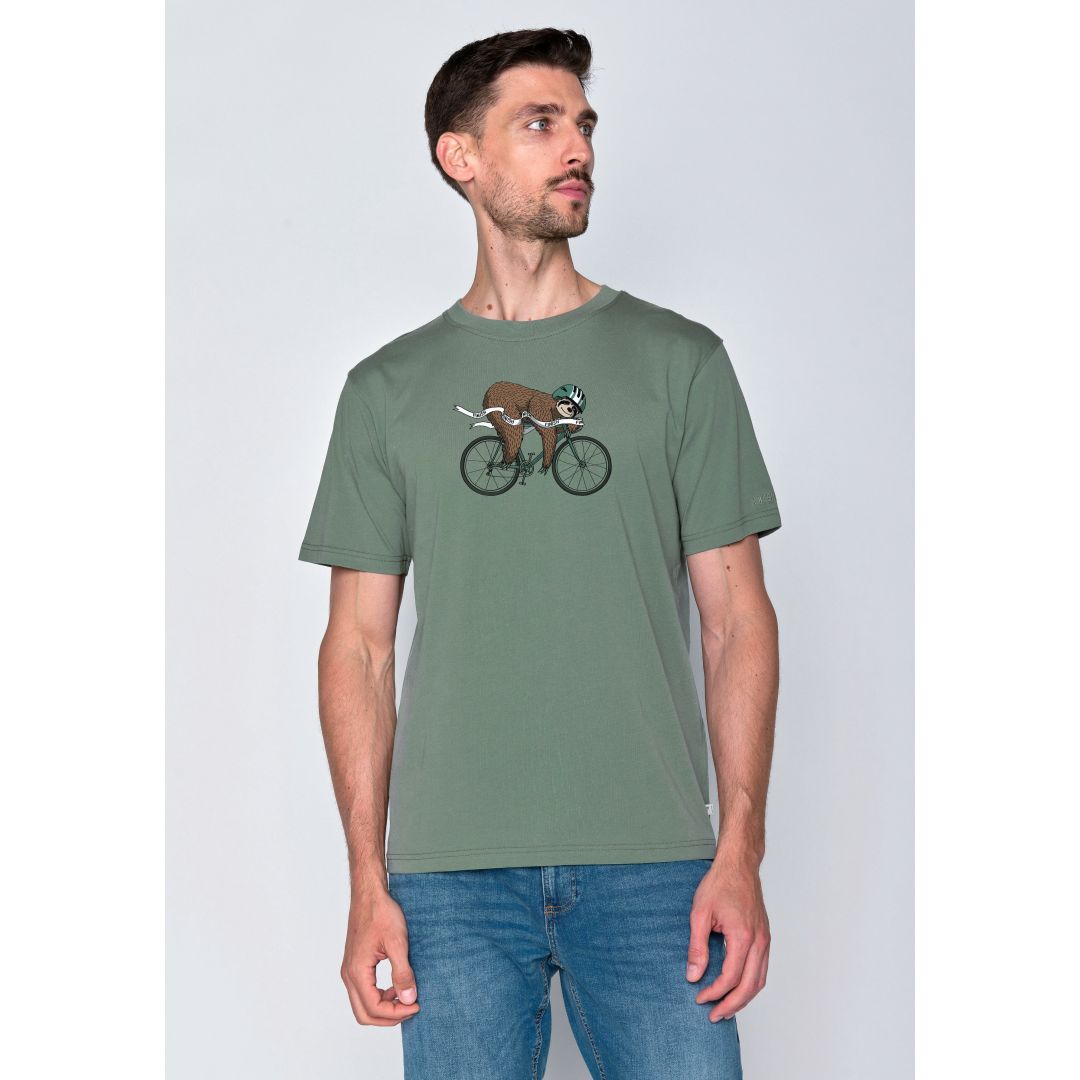 GREENBOMB ANIMAL FINISH SLOOTH T-SHIRT