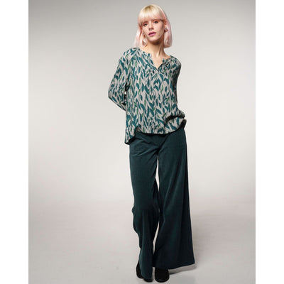 Leaf Raglanblouse