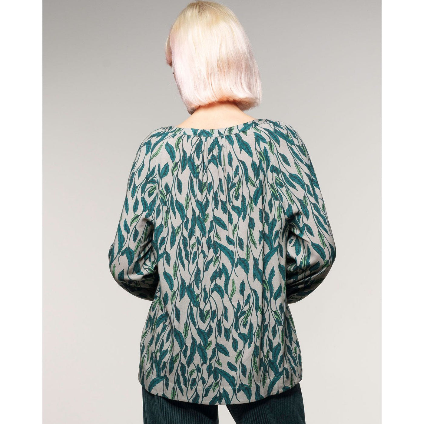 Leaf Raglanblouse