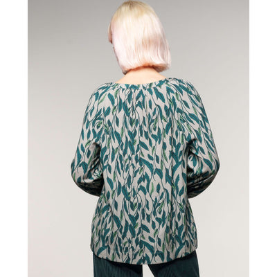 Leaf Raglanblouse