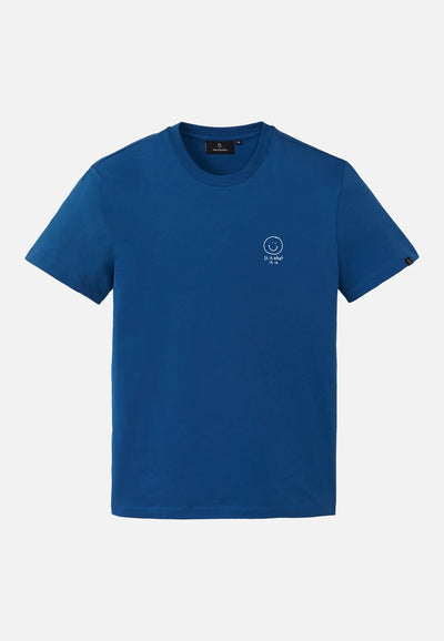 RECOLUTION Men T-Shirt Agave Smiley