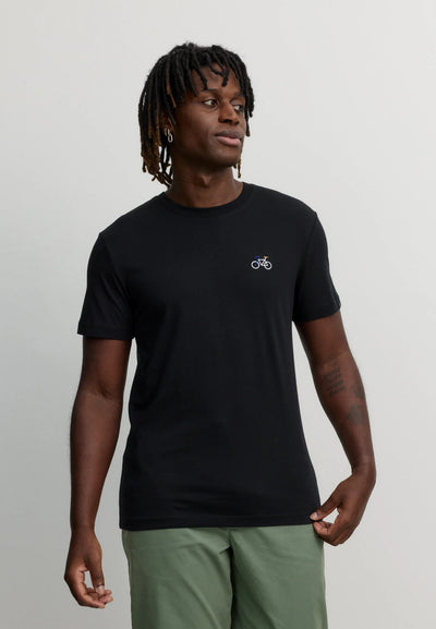RECOLUTION Men T-Shirt Agave Bike
