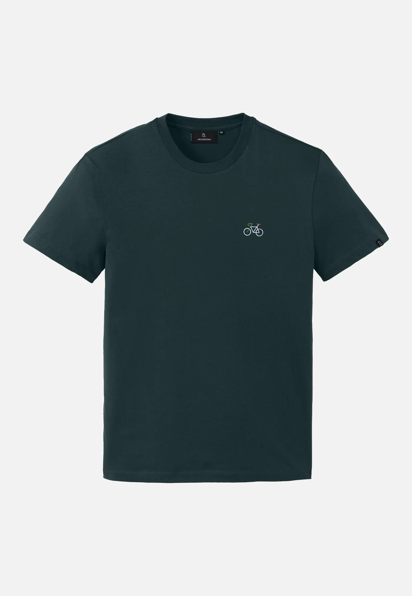 RECOLUTION Men T-Shirt Agave Bike