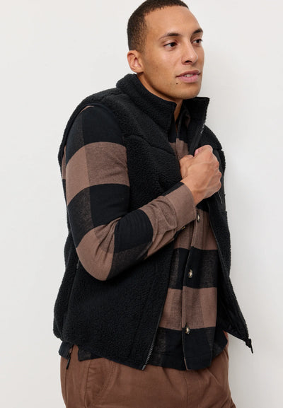 RECOLUTION Fleece-Weste BONSAI GRS, unisex