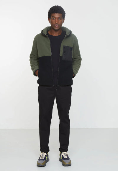 RECOLUTION Fleecejacke SEDUM GRS, m