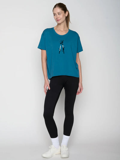 GREENBOMB Damen Bike Romantic ( Feel T-Shirt GOTS)