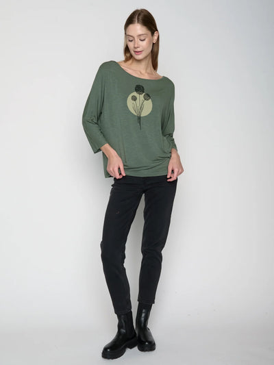 Greenbomb Nature Allium Simper Longsleeve