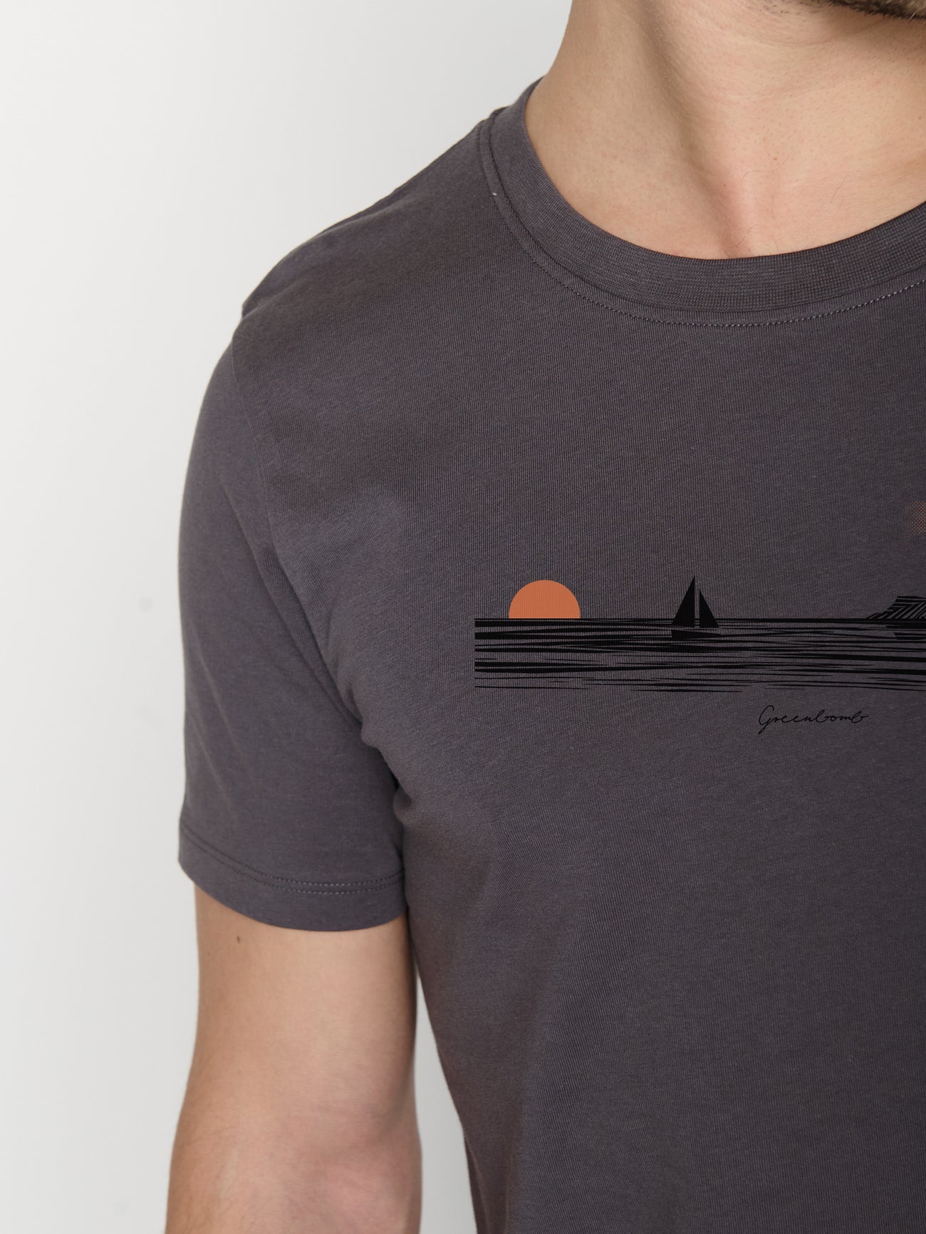 Greenbomb Nature Evening Glow T-Shirt GOTS, m