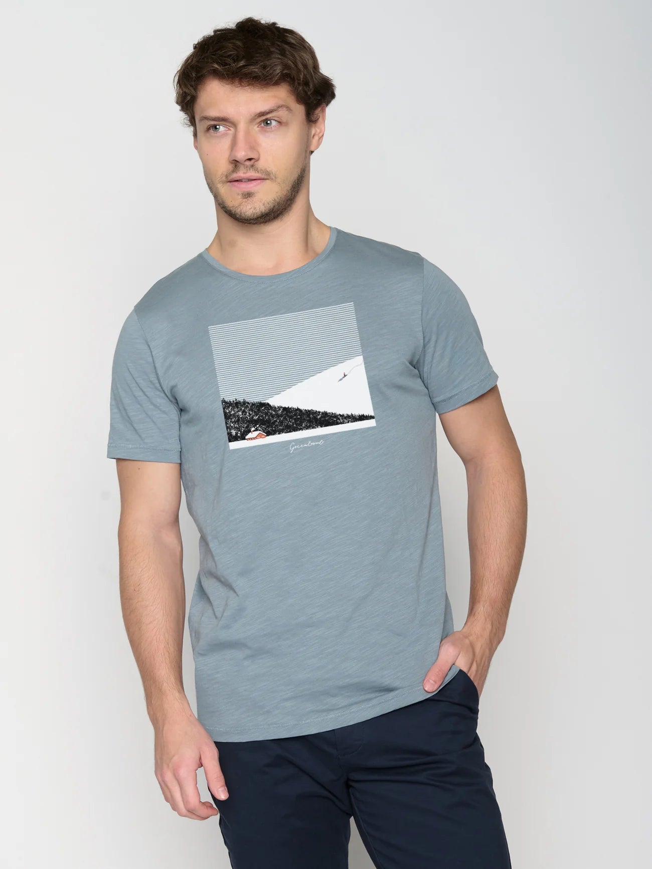 Greenbomb Nature Snow Silence Spice T-Shirt, m