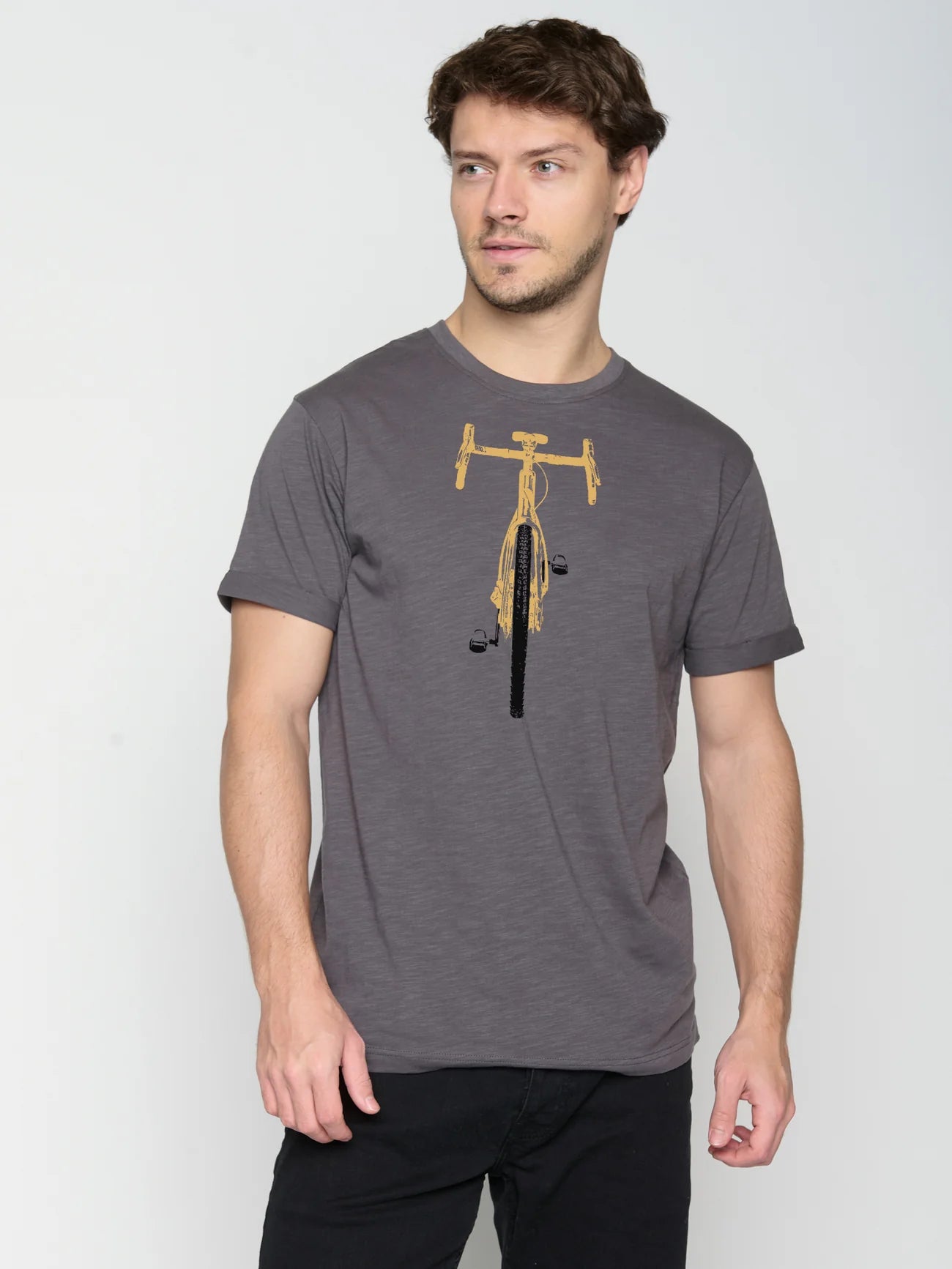 GREENBOMB Bike Front Stamp (Roll/T-Shirt/GOTS