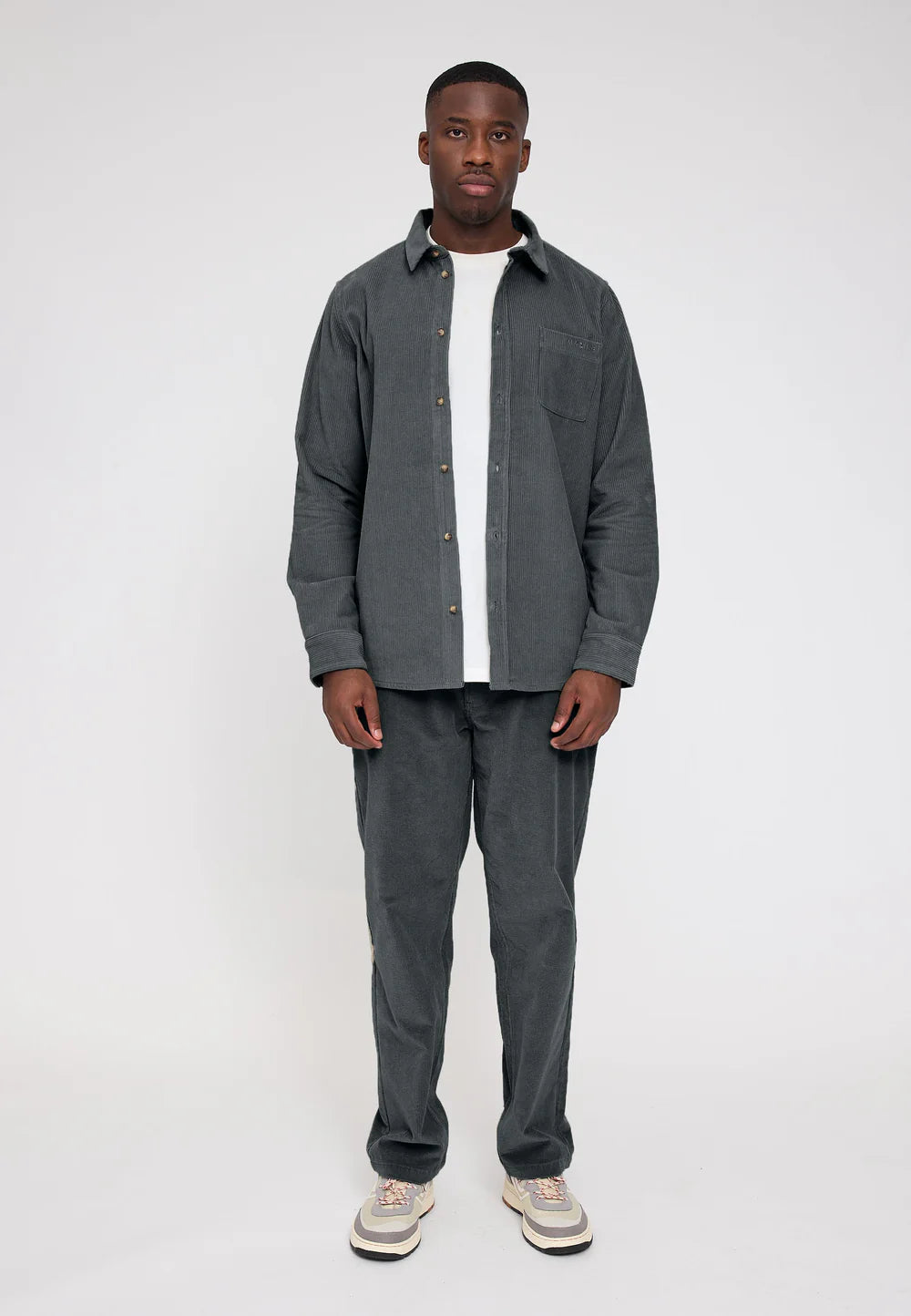 Mazine He-Pocket Corduroy Shirt