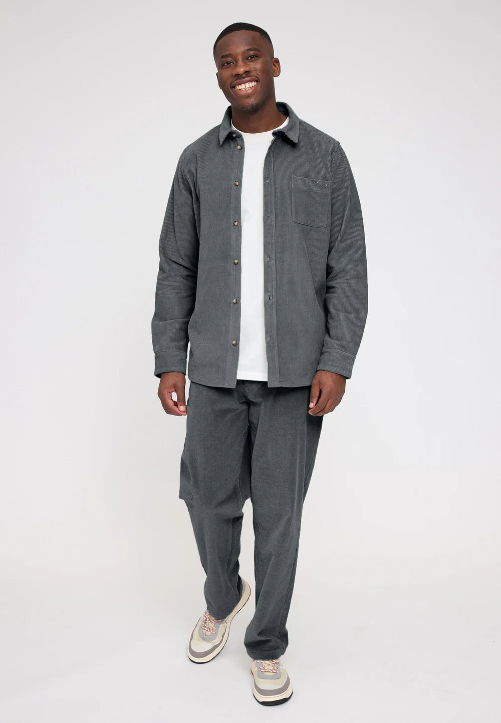Mazine He-Pocket Corduroy Shirt