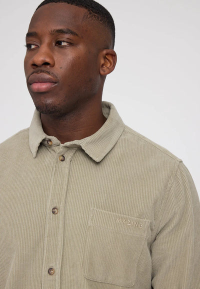 Mazine He-Pocket Corduroy Shirt