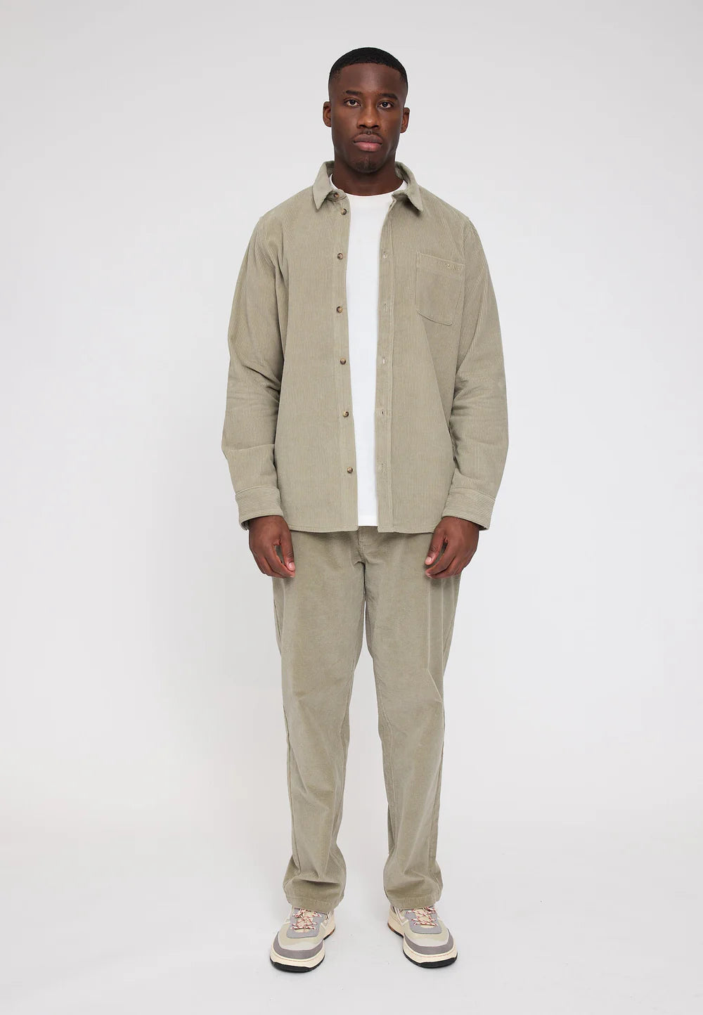Mazine He-Pocket Corduroy Shirt