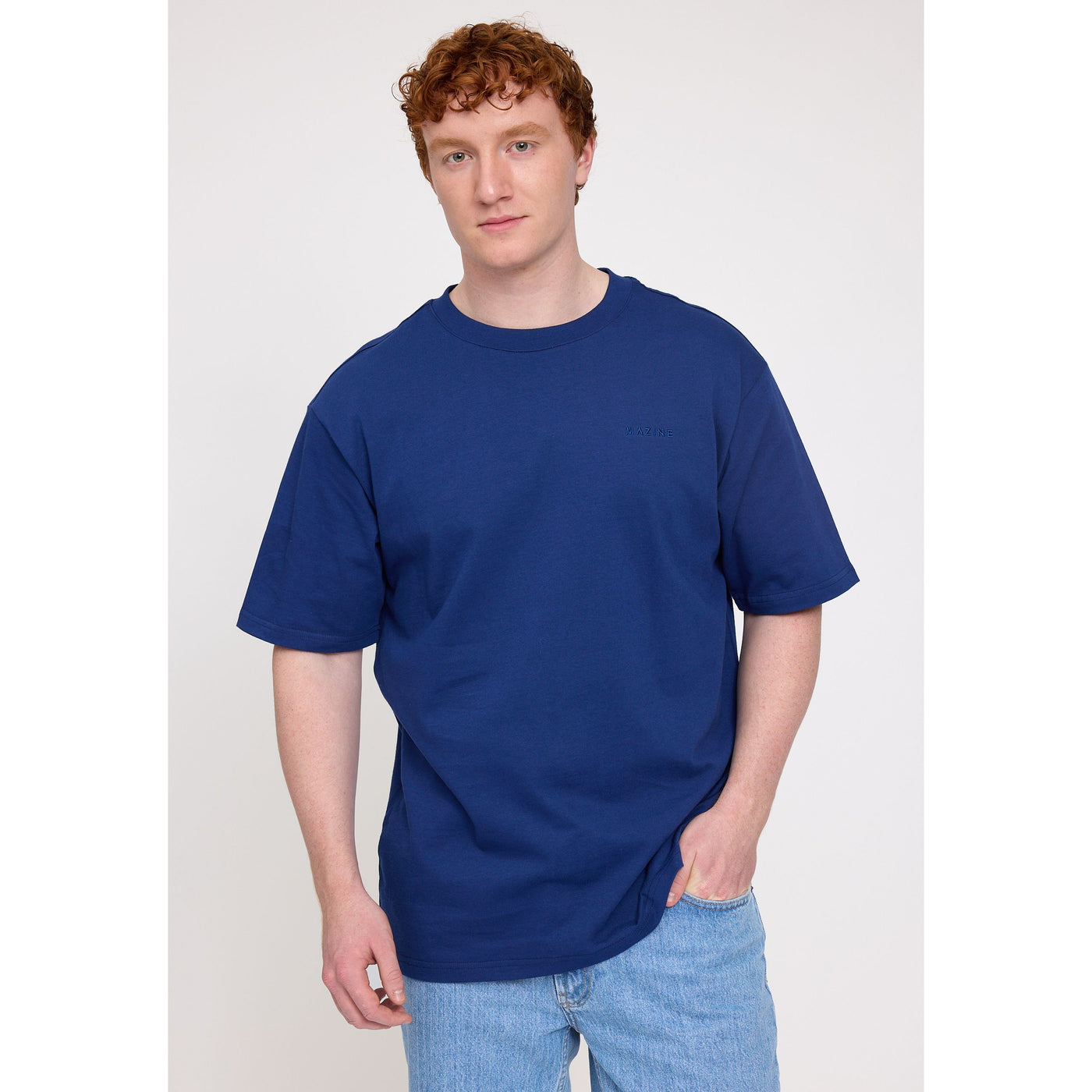 Mazine Heavy Basic T-Shirt GOTS