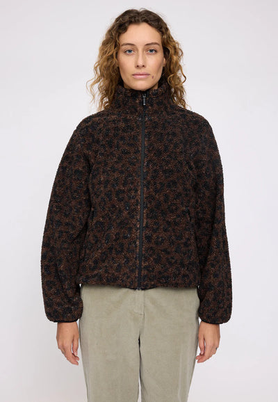 Mazine Damen Printed Sherpa Jacket