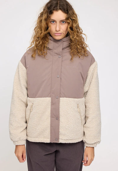 Mazine Damen Fabric Blocking Jacket