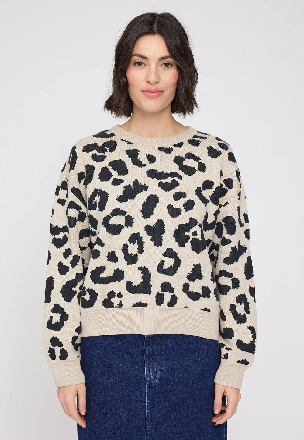 Mazine Da Leo Jacquard Knit Jumper
