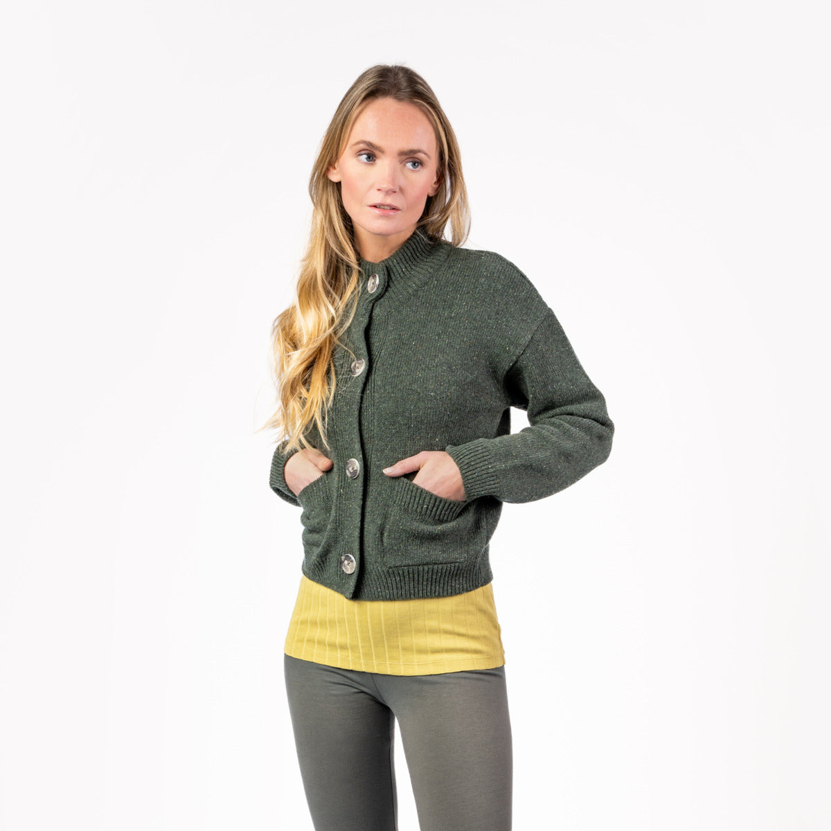 Living Crafts Damen Strickjacke Siglia