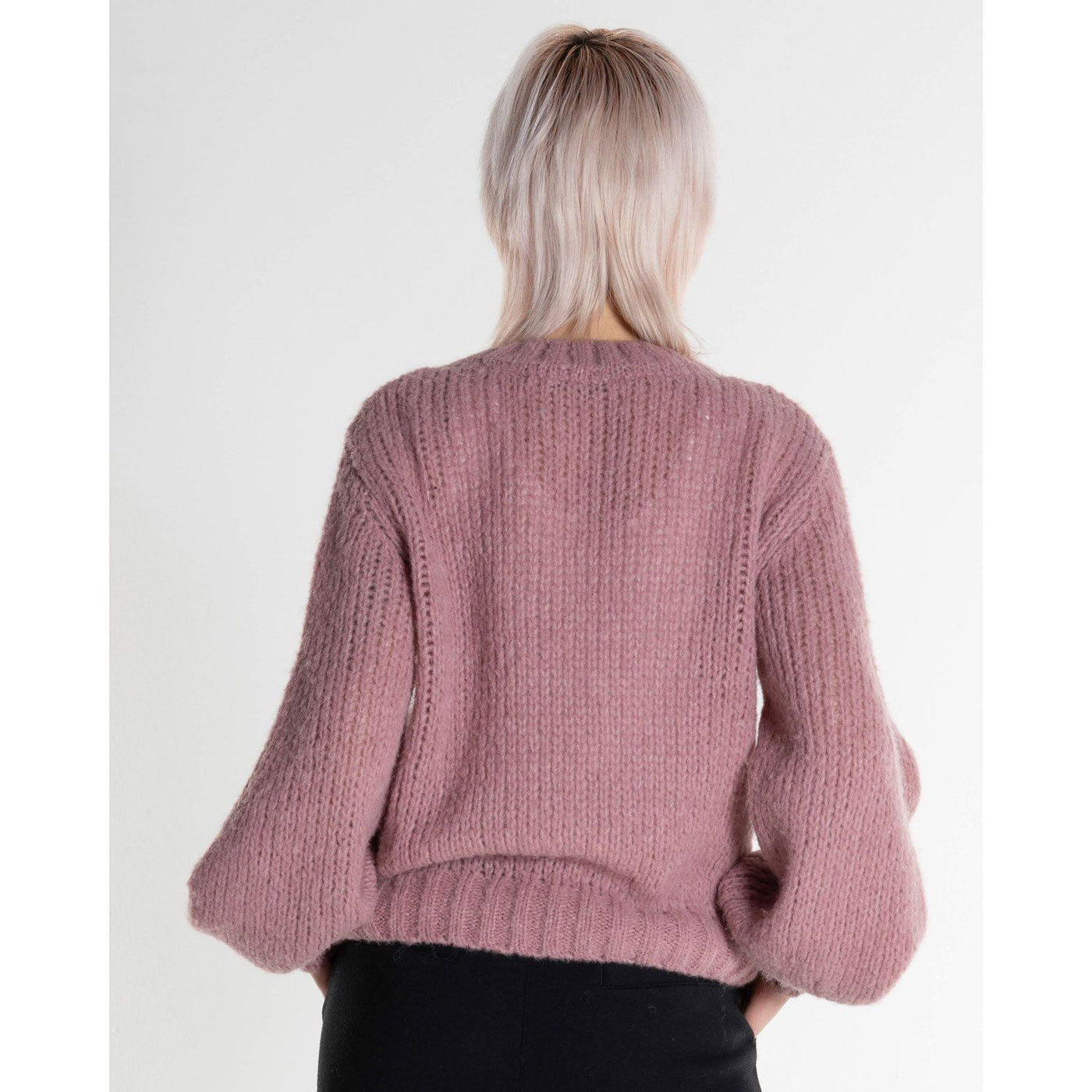 Ballonärmel Pullover