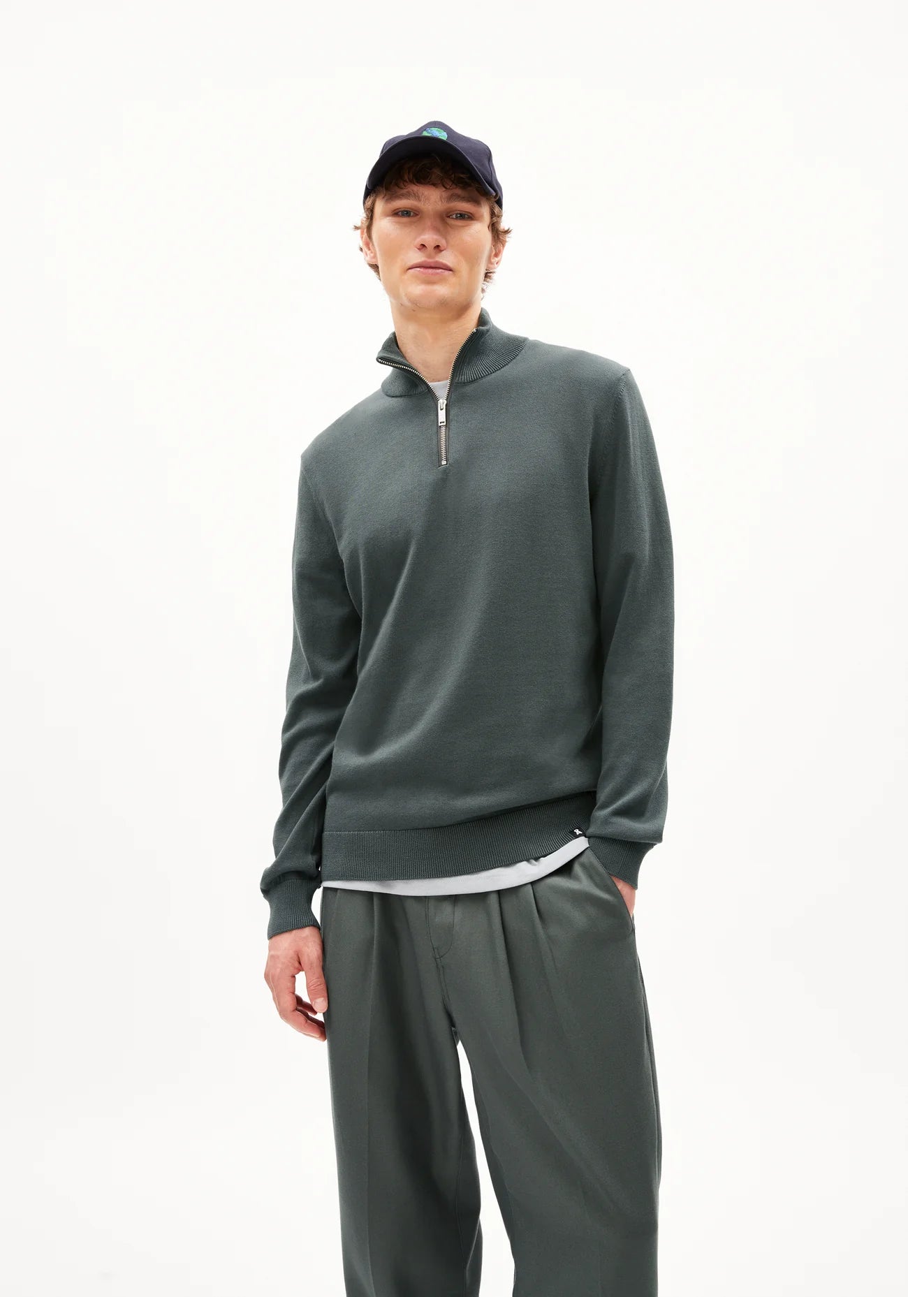 ARMEDANGELS FAABES  Zip-Pulli für Herren