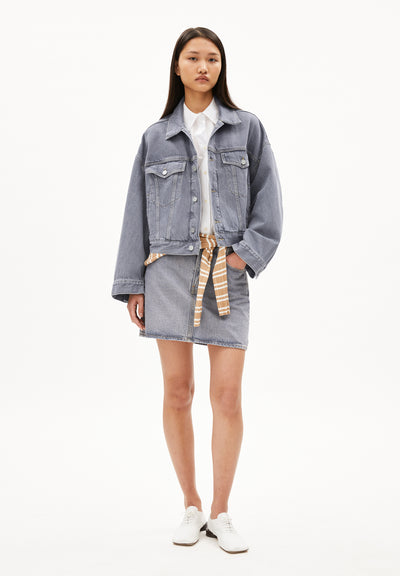 Damen Jeansjacke aus Biobaumwollmix