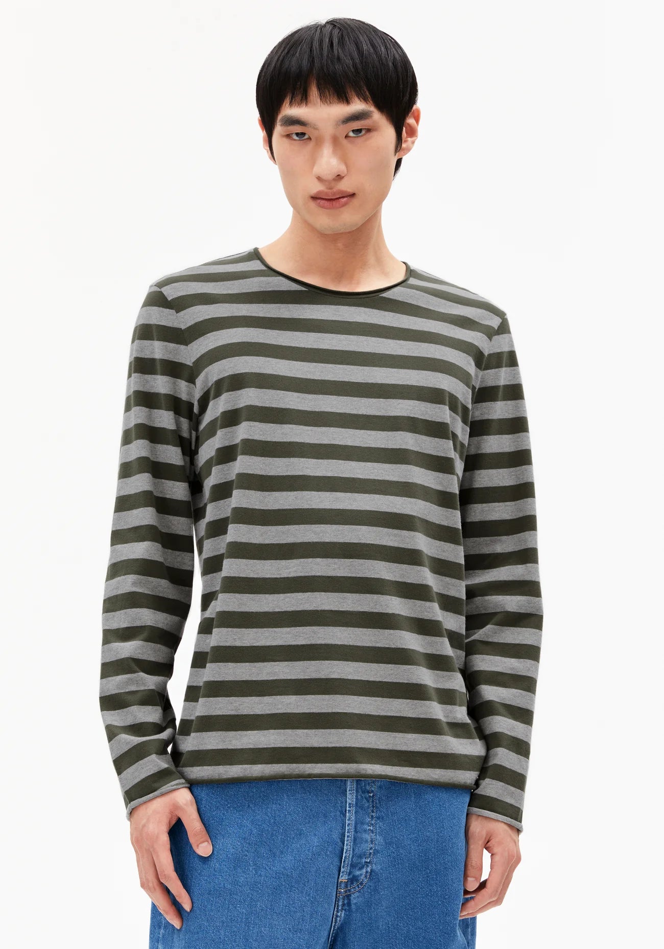 ARMEDANGELS MAARKOS LS STRIPES
